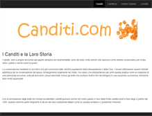 Tablet Screenshot of canditi.com